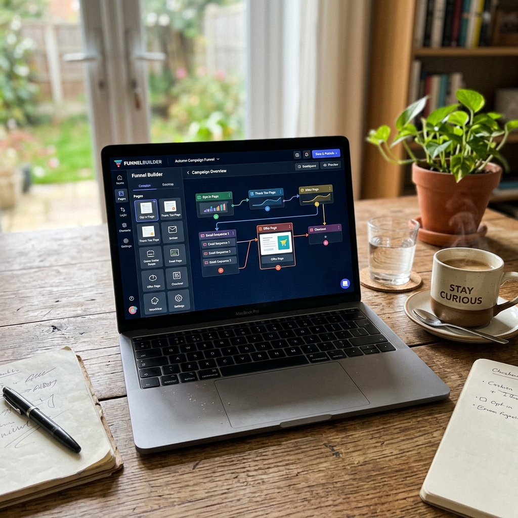 Using Systeme.io on a MacBook
